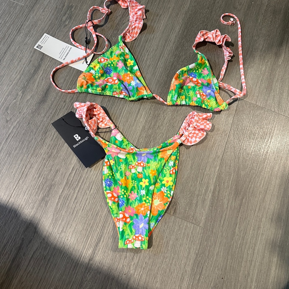 Colorful Mushroom Bikini Set